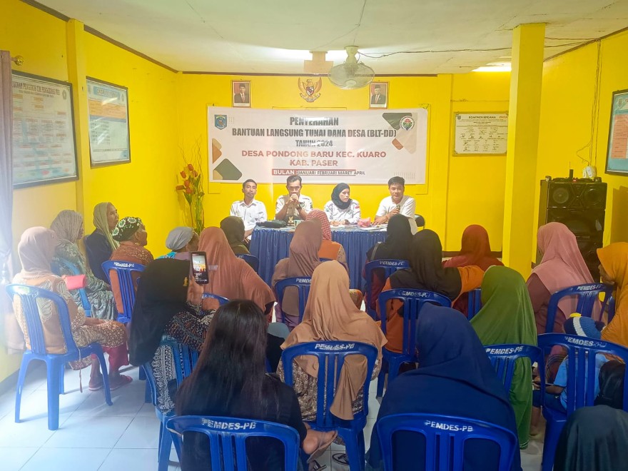 Penyaluran Bantuan Langsung Tunai Dana Desa (BLT-DD) TAHUN 2024
